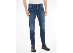 5-Pocket-Jeans TOMMY HILFIGER "TAPERED HOUSTON TH FLEX TUMON" Gr. 40, Länge 32, blau (simone) Herren Jeans 5-Pocket-Jeans von Tommy Hilfiger
