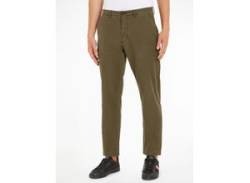 Chinohose TOMMY HILFIGER "CHINO CHELSEA GABARDINE GMD" Gr. 36, Länge 32, grün (army green) Herren Hosen Business von Tommy Hilfiger