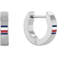 TOMMY HILFIGER Herren Ohrringe "2790380", Edelstahl, silber von Tommy Hilfiger