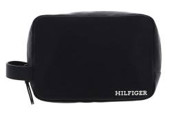 TOMMY HILFIGER TH Pique Washbag Black von Tommy Hilfiger