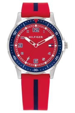 Tommy Hilfiger 1720035 Uhr für Jugendliche Boys Rot/Blau von Tommy Hilfiger