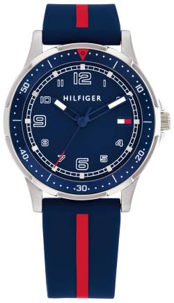 Tommy Hilfiger 1720036 Jugend-Armbanduhr Boys Blau/Rot von Tommy Hilfiger