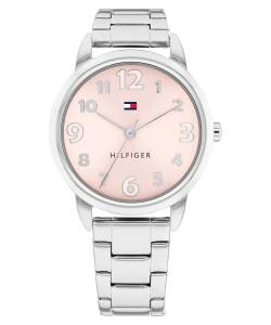 Tommy Hilfiger 1720045 Jugenduhr Girls Stahl/Rosafarben von Tommy Hilfiger