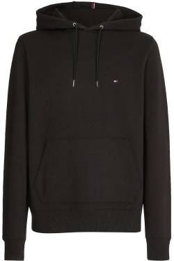 Tommy Hilfiger 1985 Regular Fit Kapuzen Sweatshirt schwarz, Einfarbig von Tommy Hilfiger