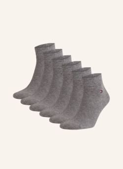 Tommy Hilfiger 6er-Pack Socken grau von Tommy Hilfiger
