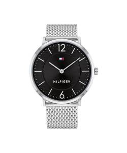 Tommy Hilfiger Analog Quarzuhr für Herren mit Edelstahlarmband Edelstahlarmband - 1710355 von Tommy Hilfiger