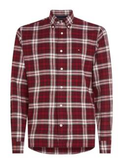 Tommy Hilfiger BRUSHED TOMMY TARTAN SMALL SHIRT, rot(red), Gr. XL von Tommy Hilfiger