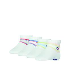 Tommy Hilfiger Baby Classic Socken, Rosa/Marineblau, 15/18 (4er Pack) von Tommy Hilfiger