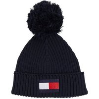 Tommy Hilfiger Beanie BIG FLAG POM POM BEANIE Kinder Kids Junior MiniMe von Tommy Hilfiger