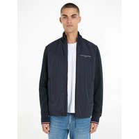 Tommy Hilfiger Blouson TOMMY LOGO MIX MEDIA STAND ZIP von Tommy Hilfiger