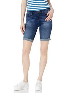 Tommy Hilfiger Damen 9" Denim Short Jeansshorts, Ink, 36 von Tommy Hilfiger