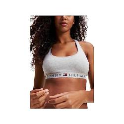 Tommy Hilfiger Damen BH Bralette ohne Bügel, Grau (Grey Heather), M von Tommy Hilfiger