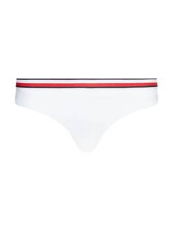 Tommy Hilfiger Damen Bikinihose Sport, Weiß (White), S von Tommy Hilfiger