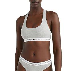 Tommy Hilfiger Damen Bralette Stretch, Grau (Light Grey Heather), L von Tommy Hilfiger