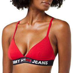 Tommy Hilfiger Damen Bralette Stretch, Rot (Primary Red), L von Tommy Hilfiger