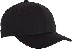 Tommy Hilfiger Damen Cap Basecap, Schwarz (Black), Einheitsgröße von Tommy Hilfiger