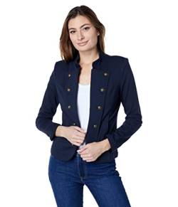 Tommy Hilfiger Damen Casual Band Jacke Herbst Mode, Sky Capt, XS von Tommy Hilfiger