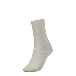 Tommy Hilfiger Damen Classic Socken, Grau, 35/38 von Tommy Hilfiger