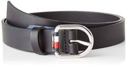 Tommy Hilfiger Damen Corporate Belt 2.5 Gürtel, Black, XX-Klein (Herstellergröße: 75) von Tommy Hilfiger