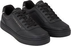 Tommy Hilfiger Damen Cupsole Sneaker Elevated Classic Schuhe, Schwarz (Black), 36 von Tommy Hilfiger