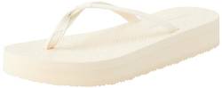 Tommy Hilfiger Damen Flip Flops Beach Sandal Badeschuhe, Weiß (Calico), 36 von Tommy Hilfiger