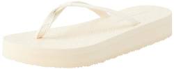 Tommy Hilfiger Damen Flip Flops Beach Sandal Badeschuhe, Weiß (Calico), 38 von Tommy Hilfiger