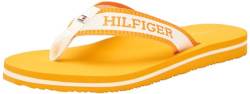 Tommy Hilfiger Damen Flip Flops Pool Slide Zehentrenner, Orange (Rich Ochre), 36 von Tommy Hilfiger