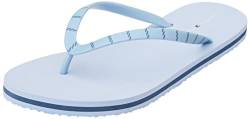 Tommy Hilfiger Damen Flip Flops Tommy Essential Beach Sandal Badeschuhe, Blau (Vessel Blue), 37 EU von Tommy Hilfiger