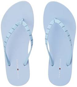 Tommy Hilfiger Damen Flip Flops Tommy Essential Beach Sandal Badeschuhe, Blau (Vessel Blue), 42 EU von Tommy Hilfiger