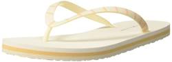 Tommy Hilfiger Damen Flip Flops Tommy Essential Beach Sandal Badeschuhe, Elfenbein (Feather White), 36 EU von Tommy Hilfiger