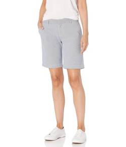 Tommy Hilfiger Damen Hollywood Chino, 22,9 cm Lässige Shorts, blau/weiß, 34 von Tommy Hilfiger