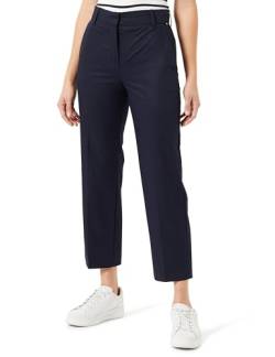 Tommy Hilfiger Damen Hose Chino Slim Fit, Blau (Desert Sky), 36 von Tommy Hilfiger