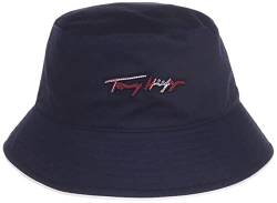 Tommy Hilfiger Damen Iconic Signature Bucket LINE Hut, Desert Sky, Einheitsgre von Tommy Hilfiger