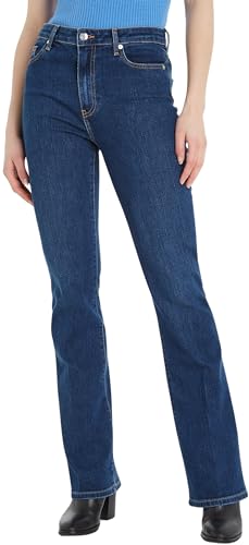 Tommy Hilfiger Damen Jeans Bootcut, Blau (Kai), 31W / 30L von Tommy Hilfiger