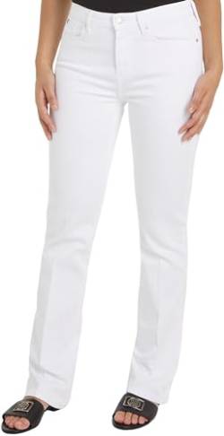 Tommy Hilfiger Damen Jeans Bootcut, Weiß (Th Optic White), 25W/32L von Tommy Hilfiger