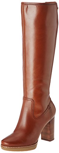 Tommy Hilfiger Damen Jenina 3A Reitstiefel, Braun (606 Cognac), 39 EU von Tommy Hilfiger