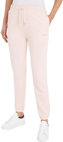 Tommy Hilfiger Damen Jogginghose 1985 Tapered Mini Corp Swtpants Sweatpants, Rosa (Whimsy Pink), XXS von Tommy Hilfiger