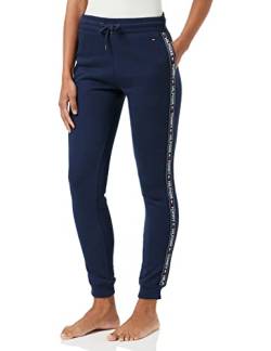 Tommy Hilfiger Damen Jogginghose Sweatpants Lang, Blau (Navy Blazer), XS von Tommy Hilfiger