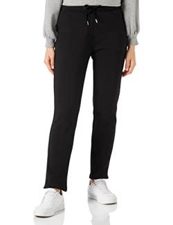 Tommy Hilfiger Damen Jogginghose Tapered Sweatpants Baumwolle, Schwarz (Black), M von Tommy Hilfiger