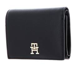 Tommy Hilfiger Damen Portemonnaie TH Casual Bi-Fold Wallet Groß, Schwarz (Black), Einheitsgröße von Tommy Hilfiger