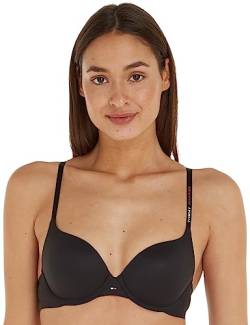 Tommy Hilfiger Damen Push-Up BH mit Bügel, Schwarz (Black), 80B von Tommy Hilfiger