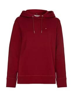 Tommy Hilfiger Damen Regular Hoodie WW0WW32206 Pullover-Kapuzenpulli, Rot (Rouge), XL von Tommy Hilfiger