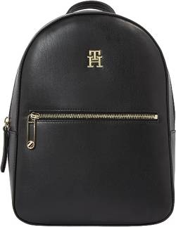 Tommy Hilfiger Damen Rucksack Iconic Handgepäck, Schwarz (Black), Onesize von Tommy Hilfiger