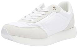 Tommy Hilfiger Damen Runner Sneaker Essential Runner Sportschuhe, Weiß (White), 39 EU von Tommy Hilfiger