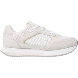 Tommy Hilfiger Damen Runner Sneaker Sportschuhe, Beige (Misty Coast), 36 EU von Tommy Hilfiger