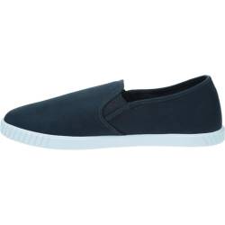 Tommy Hilfiger Damen Schuhe Canvas Slip-On Sneaker Slipper, Blau (Space Blue), 39 von Tommy Hilfiger