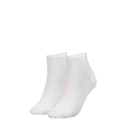 Tommy Hilfiger Damen Short Socken, Weiß, 39/42 (2er Pack) von Tommy Hilfiger