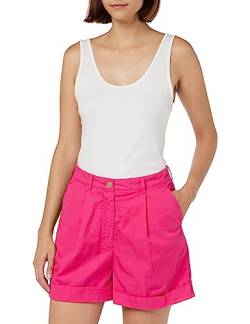 Tommy Hilfiger Damen Shorts Cotton Kurz, Rosa (Bright Cerise Pink), 32 von Tommy Hilfiger