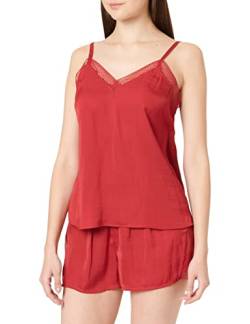 Tommy Hilfiger Damen Shorts and Tank Top Pj Set UW0UW03848 Pyjamas, Rot (Royal Berry), M von Tommy Hilfiger