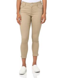 Tommy Hilfiger Damen Skinny Satin Hose, Kopfsteinpflaster, 40 von Tommy Hilfiger